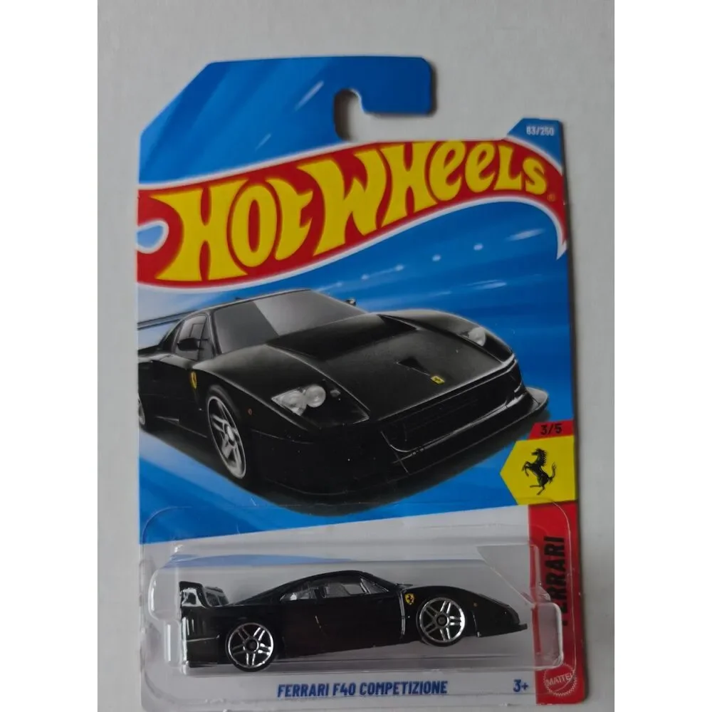 Hot Wheels Ferrari 3-Car Lot - Classic Supercar Diecast Toy Vehicles - New